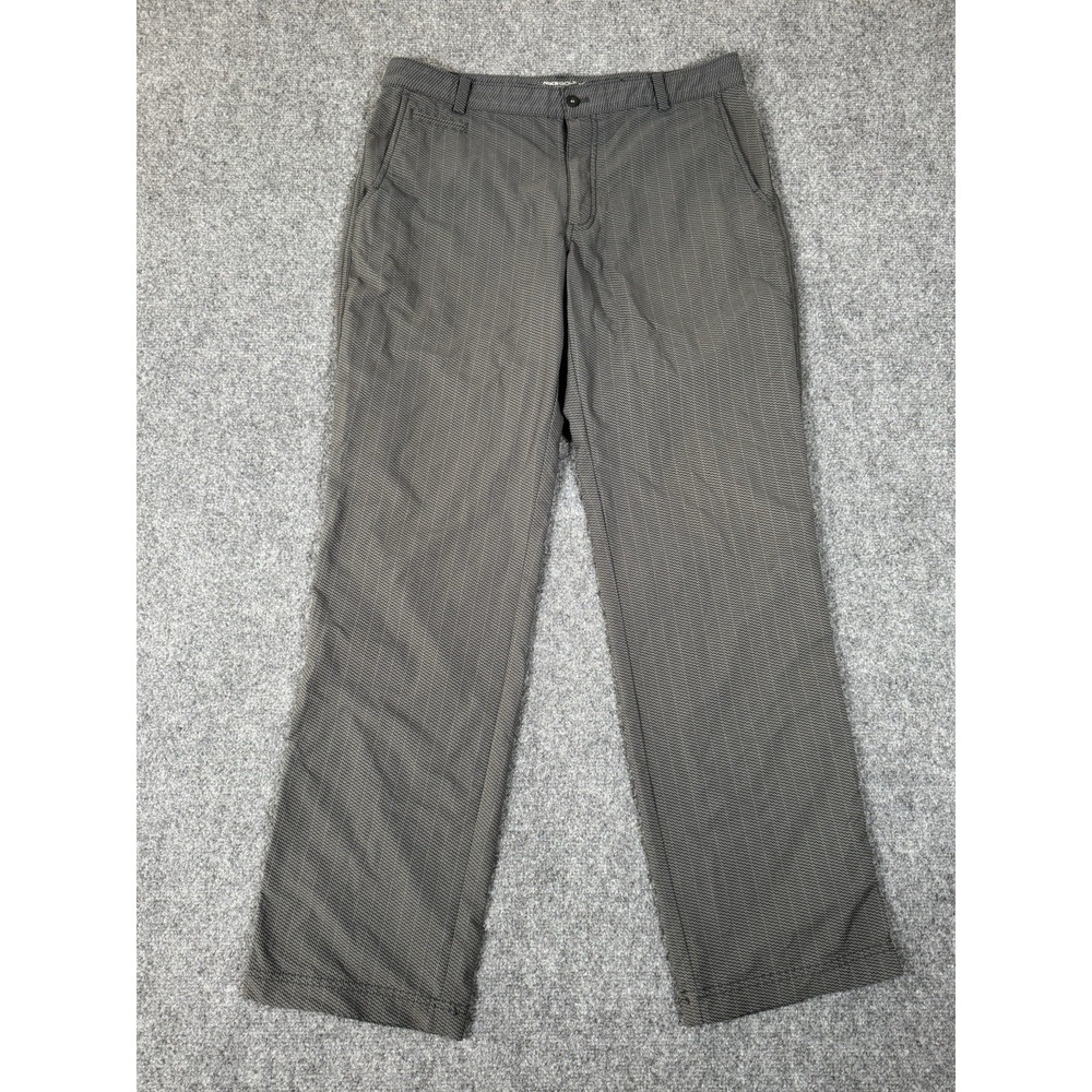 Nike Dri-Fit Pants Mens 33x32 Gray Tour Performance‎ Golf Lightweight EUC